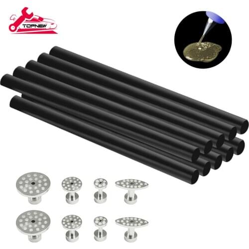Hot Melt Glue Sticks Paintless Dent Repair Tool Dent Removal Pulling Tabs for Car Hail Damage and Door Dings Repair