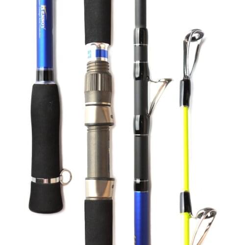 TOMA Lure Weight 100-250g Sea Boat Jigging Fishing Rod 1.8M 2 Sections Carbon Fast Action Fiber Saltwater Spinning Fishing Rod