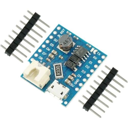 Battery Shield V1.1.0 For WEMOS D1 mini single lithium battery charging & boost