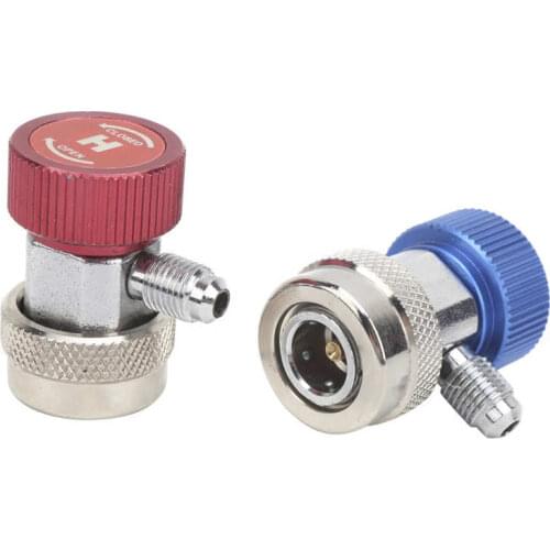 A/C Manifold Gauge Adapter Antirust A/C High Low Adapter for R134 for A/C Manifold Gauge Set