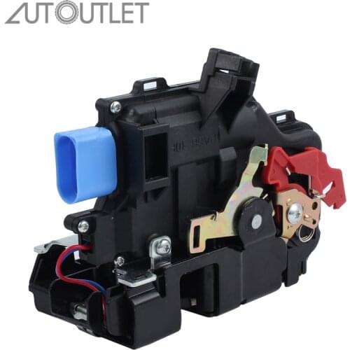 AUTOUTLET Door Lock Lock Front Right With Central Locking For VW Golf Jetta Touareg Touran 3D1837016 3D1837016 Car Lock