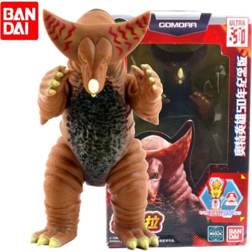 BANDAI Ultraman Kaiju Ultra Monster EX Gomora - 50 Years Anniversary Edition Removable Tail Noctilucous Action Figure Model Toy