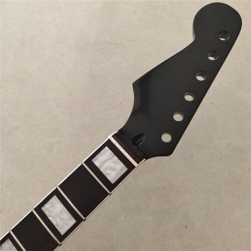 Reverse head Electric guitar neck 21 fers Rosewood fingerboard 25.5inch replacement