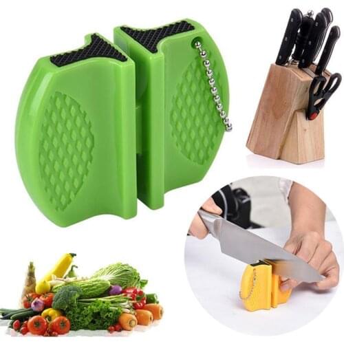 Kitchen Accessories Portable Knife Sharpener Ceramic Tungsten Rod Knife Sharpener Whetstone Sharpening Camping Kitchen Tools