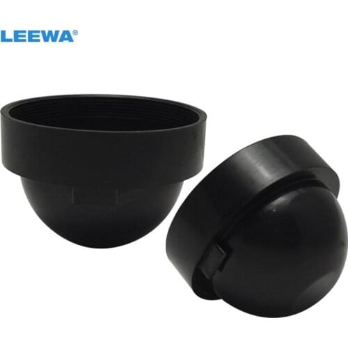 LEEWA 2PCS Car LED HID Headlight Waterproof DustProof Cover Rubber 60mm-85mm Anti-Dust Housing Seal Headlamp Cap #CA5594