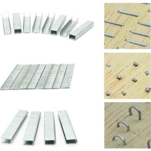 Milda 3 in 1 Staples U Door T Shaped Staples Nails For Staple Gun Stapler wood working power tool accessories