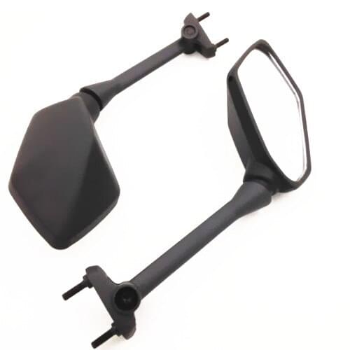 Motorcycle Black Rear view Side Mirrors For Kawasaki Ninja 650R ER-6F 400R ER-4F Z1000SX ER6F