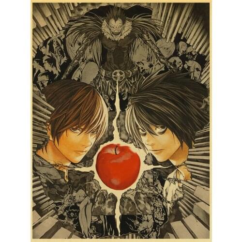 Landscape Classic Anime Series Death Note DIY 11CT Cross Stitch Embroidery Kits Craft Needlework Set Cotton Wholesale