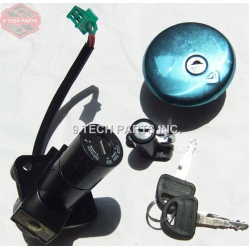 NEW FREE SHIPPING OEM QUALITY Motorcycle GN250 GN 250 MAIN SWITCH KIT IGNITION SWITCH FUEL TANK CAP HELMET LOCK 2 KEYS