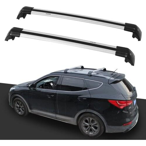 Pair Luggage Cross Bar for KIA Sportage 2016-2018 Roof Rail Rack Baggage High Quality Aluminum