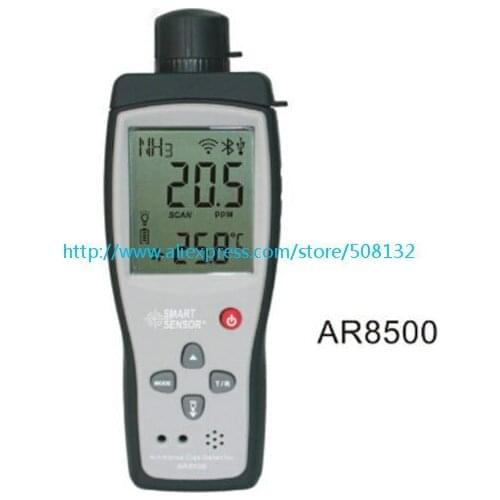 Smart Sensor AR8500 Portable Handheld Ammonia Gas Detector NH3 AR-8500