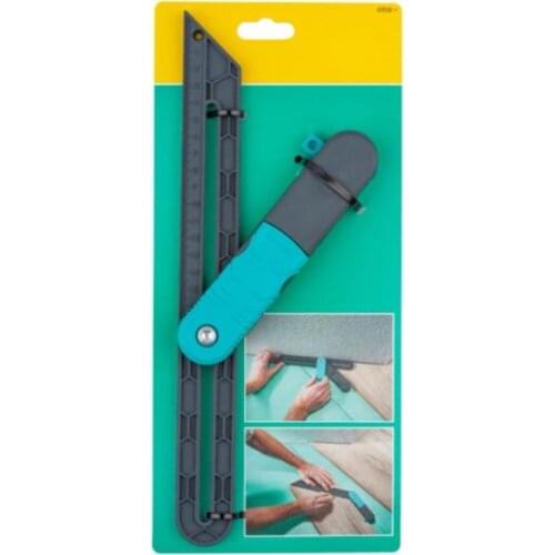 Adjustable Angle Ruler With Lock Measuring Tools Angle Finder Wider Profile Contour Woodworking Tiling Laminate Scale Tools