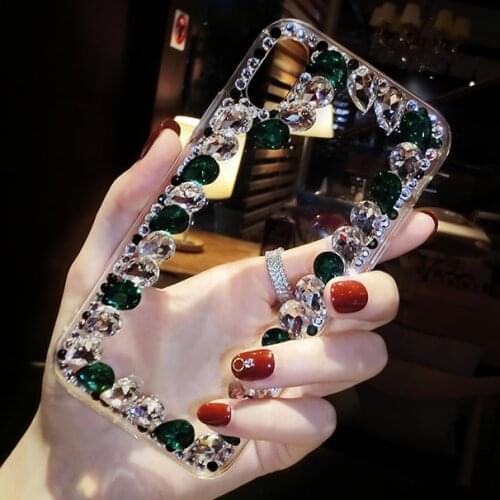 LaMaDiaa Luxury Bling Diamond Phone Cases For Xiaomi Redmi5 6 4X 4A 5A 6A Note4 5 6 7 Pro Case Fashion Glitter Rhinestone Cover