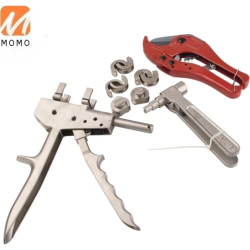 Manual Axial PVC pipe plumbing tool press for pipe