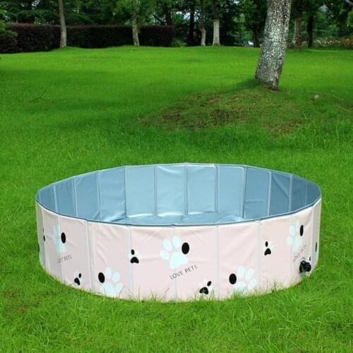 Pet Pool Dog Pet PVC Folding Bathtub Basin Bathing Swimming Pool Portable Dog Bath Pet Bathing Tub For Dogs Cats Pet Shower