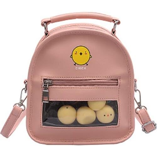 Bag 2020 Women Trend Graffiti Crossbody Bags Cute Girly Backpack Ladies Kawaii Backpack Leisure Personality Small School Bag