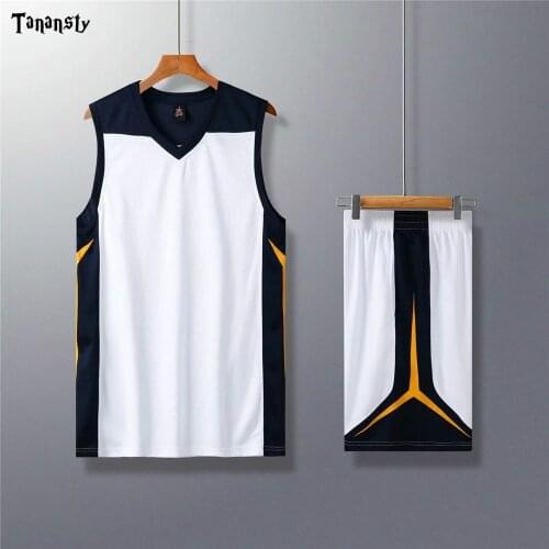 2020 Basketball jersey Set Blank custom jerseys Men High quality Uniforms Sports clothes basketball jerseys college sportswear