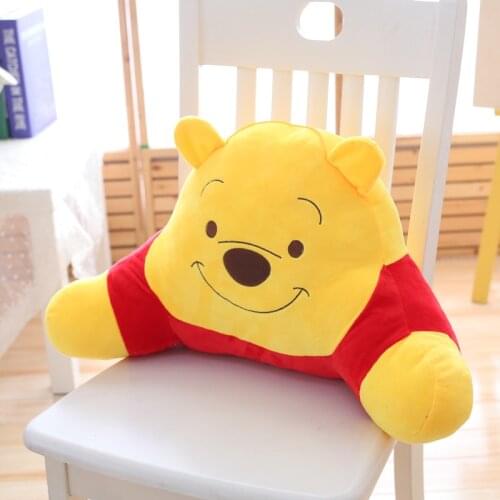 Winnie the Pooh Stuffed Plush Toys Kawaii Anime Pooh Plush Pillow Gifts for Children Practical Plush Waist Pillow for Kids