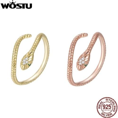 Женские золотые кольца WOSTU China At AliExpress