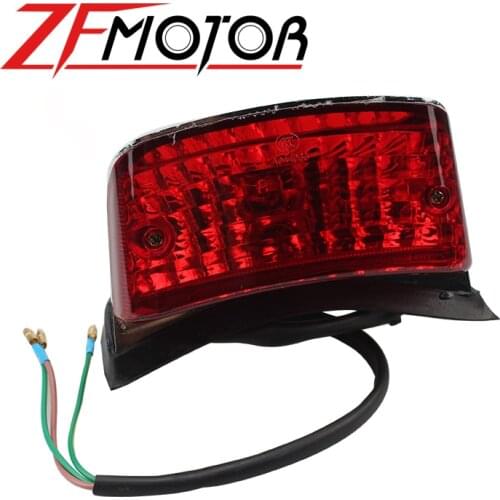 For Honda Rebel 250 CMX250C 1996-2009 CA250 Rear Red Taillight Brake Tail Light Stop Indicator Set Motorcycle Accessory
