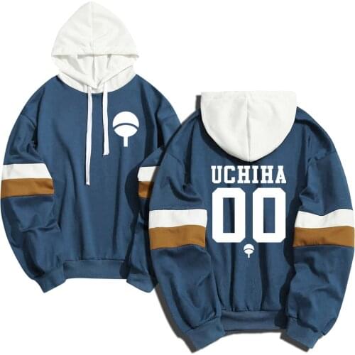 2019 Hot Sale Three Color Uchiha Nara Hatake INO-SHIKA-CHO Family Mark Costume Pullover Sweatshirt Harajuku Hoodies