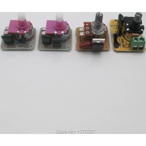 5 PCS Dimmer switch table wall lamp dimmer lighting accessories DIY regulate the temperature velocity Light potentiometer