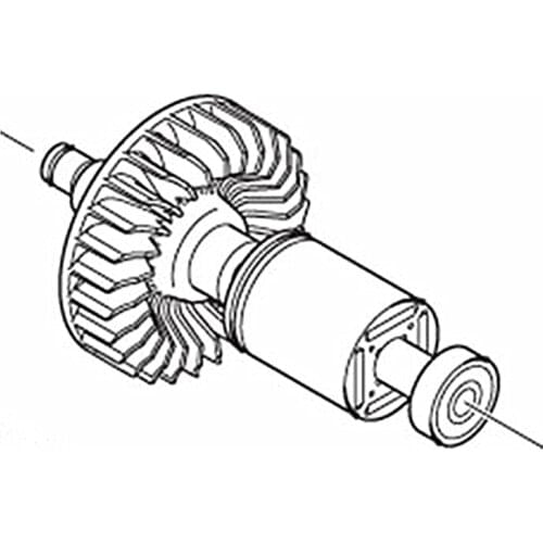 ARMATURE 220V-240V Rotor 337398 For Hitachi CV18DBL CV14DBL