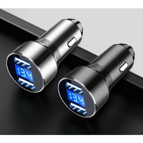 USB Car phone Charger Dual Port Auto Chargeur Charge For Suzuki SX4 SWIFT Alto Grand Vitara Jimny S-kreuz