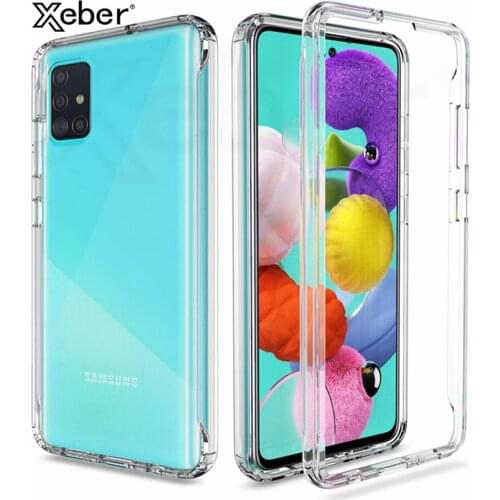 360 Full Clear Cell Phone Case For Samsung S21 Plus Ultra S20 FE S10 Lite S9 S8 S7 S6 Note 20 10 9 8 A81 A91 Soft Silicone Cover