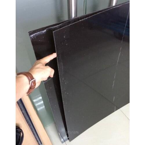 DS100200-A, only one pair black aluminum fixing bar and 2pcs bronze PC sheet and seal rubber