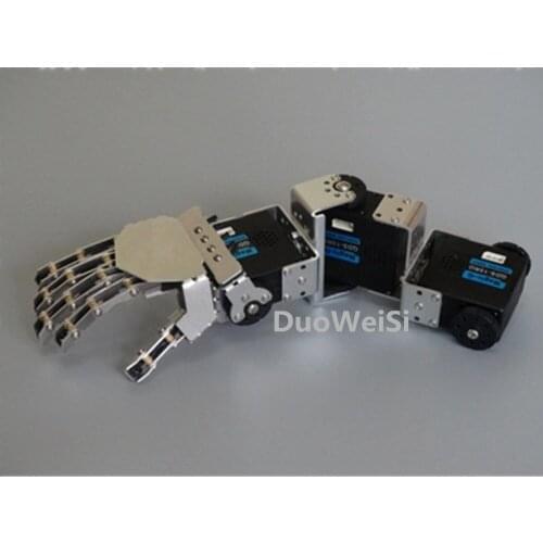 Humanoid biped robot arm / 3 degrees of freedom / with 5 fingers / assembled and shipped