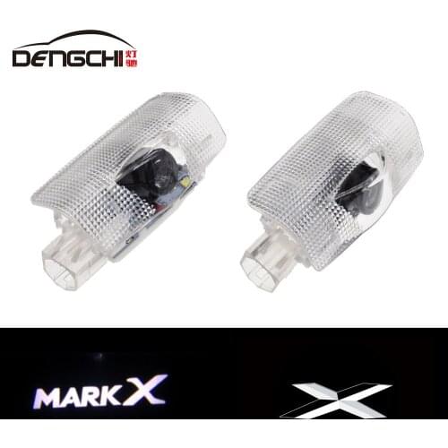 2X LED porte de voiture bienvenue lumière fantôme ombre lumière Logo projecteur pour GS MarkX Reiz CROWN voiture-style