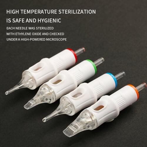 Cartridge Needle 10PCS Permanent Makeup Needle Eyebrow Tattoo Private Labeling Available Needles