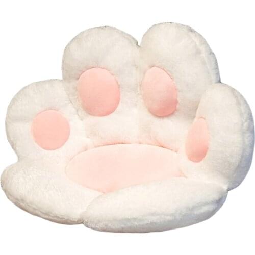 Cute Bear Paw Half Surrounded Cushion Office Seat Sofa Claw Student Cushion QX2E
