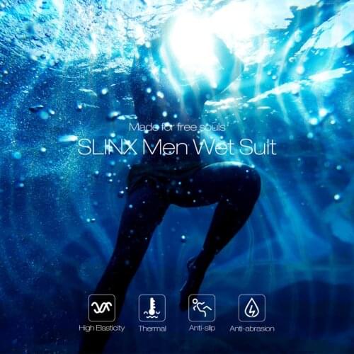 Men Wetsuit Surfing Swimming Long Sleeve Back Zip Full Suit Sportswear for Scuba Diving