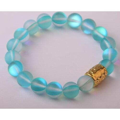 New Design Energy Bracelets Made By 10mm Beautiful Shiny Crystal Bracelet bangle