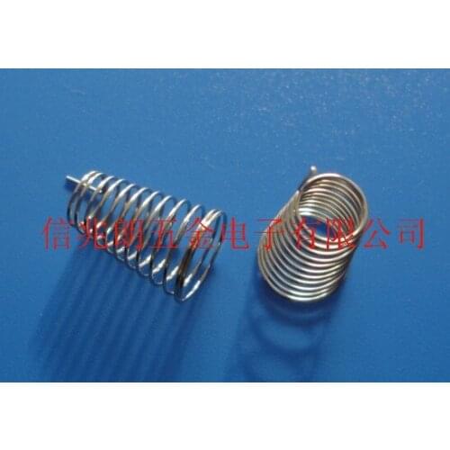 Touch buffer spring ( for PCB) tapered shape