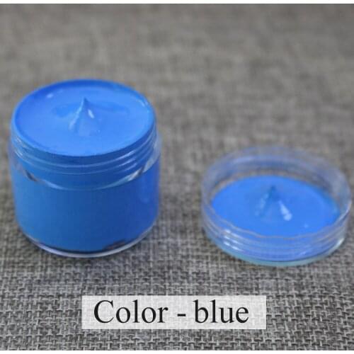 Blue Leather Paint Specially Used for Painting Leather Sofa, Bags, Shoes and Clothes Etc with Good Effec,30ml,Free Shipping