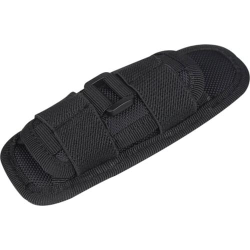 Tactical 360 Degree Flashlight Pouch Holster Rotary Torch Case Belt Torch Cover Durable Hunting Lighting Accessory Survival Kits