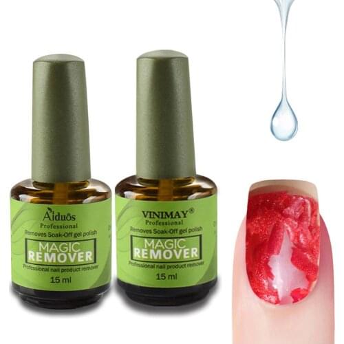 15ml Nail UV Gel Polish Burst Magic Remove Gel Liquid Surface Layer Nail Art Primer Acrylic Clean Degreaser Remover Lacquer