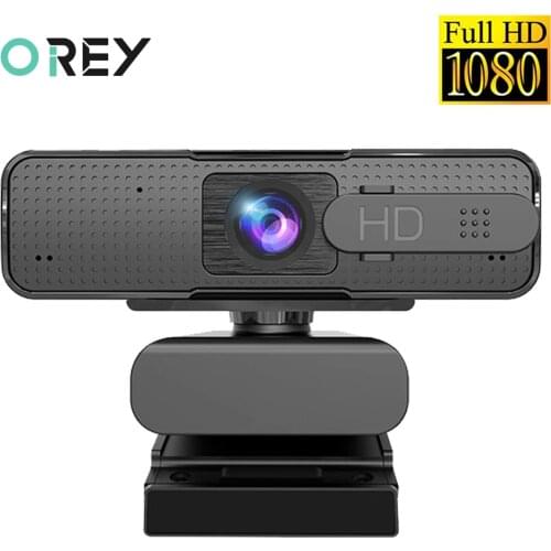 Webcam 1080P Full HD Web Camera With Microphone USB Web Cam For PC Computer Mac Laptop Desktop YouTube Skype Mini Video Camera