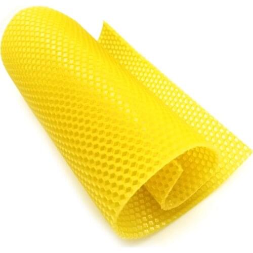 10PCS/set Natural Honeycomb Bee Wax Foundation Sheets Paper Candlemaking Honeybee Wax Flake Nest Base Beekeeping Tool