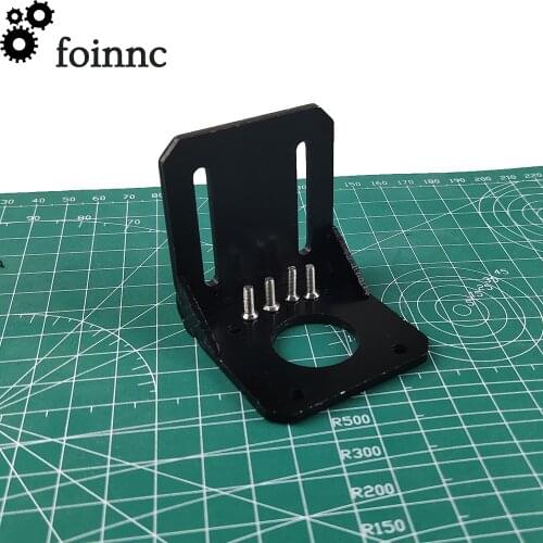 CNC ＆ 3D Printer Accessories NEMA 17 Stepper Motor Mounting L Bracket for 42 Motor with Screws