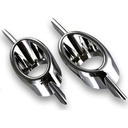 For Chevrolet Cruze 2009-2014 Car Front fog lamp Light decoration trim cover ABS Chrome accessory Car Styling