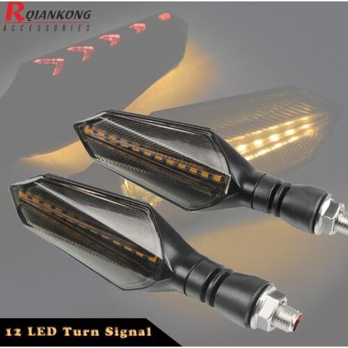 For Suzuki GSF 1250 1200 650 BANDIT GSX 1250 1400 650F Universal Motorcycle 12V LED Turn Signal Lights Blinker Front Rear Lights