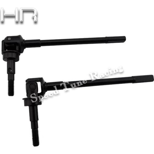 Hot Racing Universal steel steering Drive axle pair for 1/10 AXIAL SCX10 II