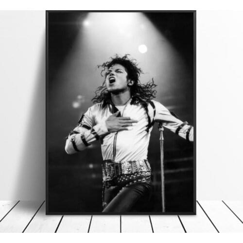Michael Jackson Silk Fabric Poster And Print Wall Art Picture Painting Home Decor