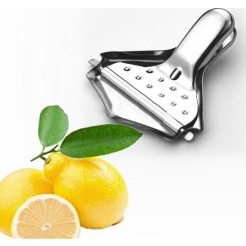 Multifunctional Lemon Squeezer Stainless Steel Orange Juicer Fruit Juice Reamers Fast Handle Press Tool Kitchen Gadget