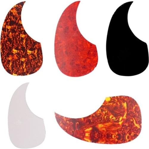 1Pcs Drop Shape 40 " 41 " Pickguard for Left Hand Acoustic Guitar Anti-scratch Guitar Pickguard Guitar Accessories Parts