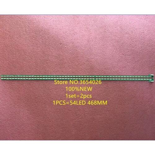 New Kit 2 PCS 54LED 468mm LED Backlight strip for 42PFL5008M 6922L-0030A 42 ART TV REV 0.6 1 R L-TYPE 6920L-0001C